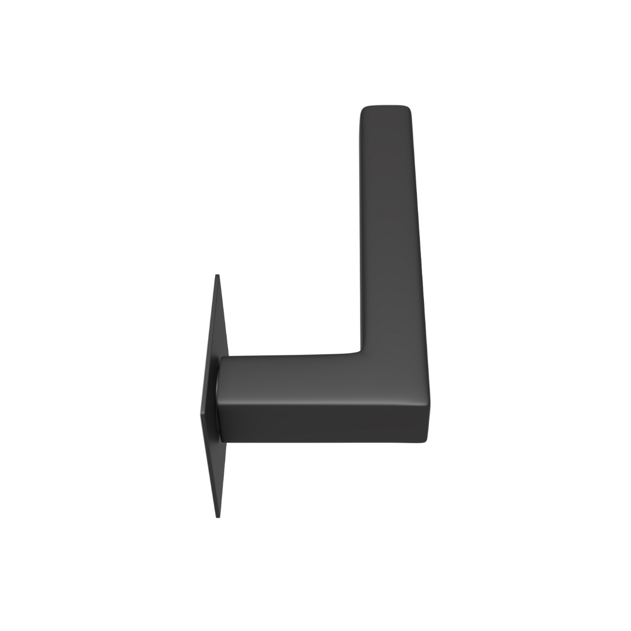 Sluitwerkpakketten met Deurkruk Squared 20 Flat Zwart